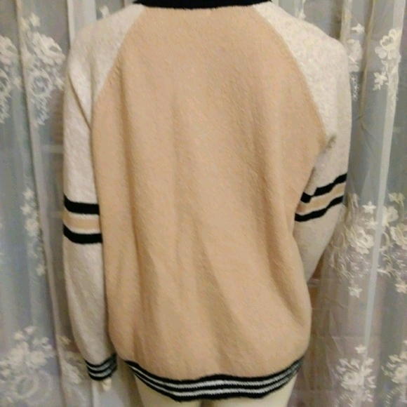 Blush Bomber Jacket/Sweater - Picture 4 of 5